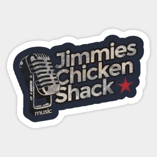 Jimmies Chicken Shack Vintage Sticker